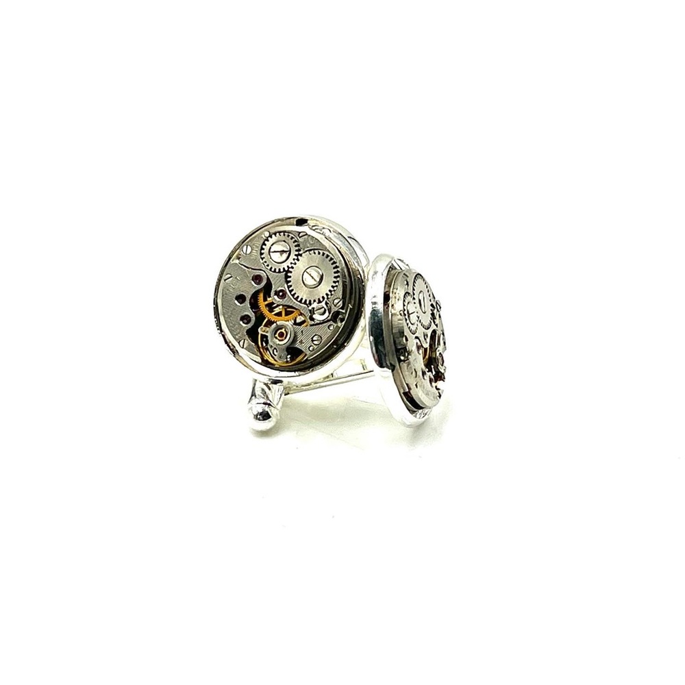 Watch cufflinks